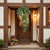 Plastic Fake Hanging Plants Handmade Realistic Vine Plants Simulation Greenery  Wall Decoration