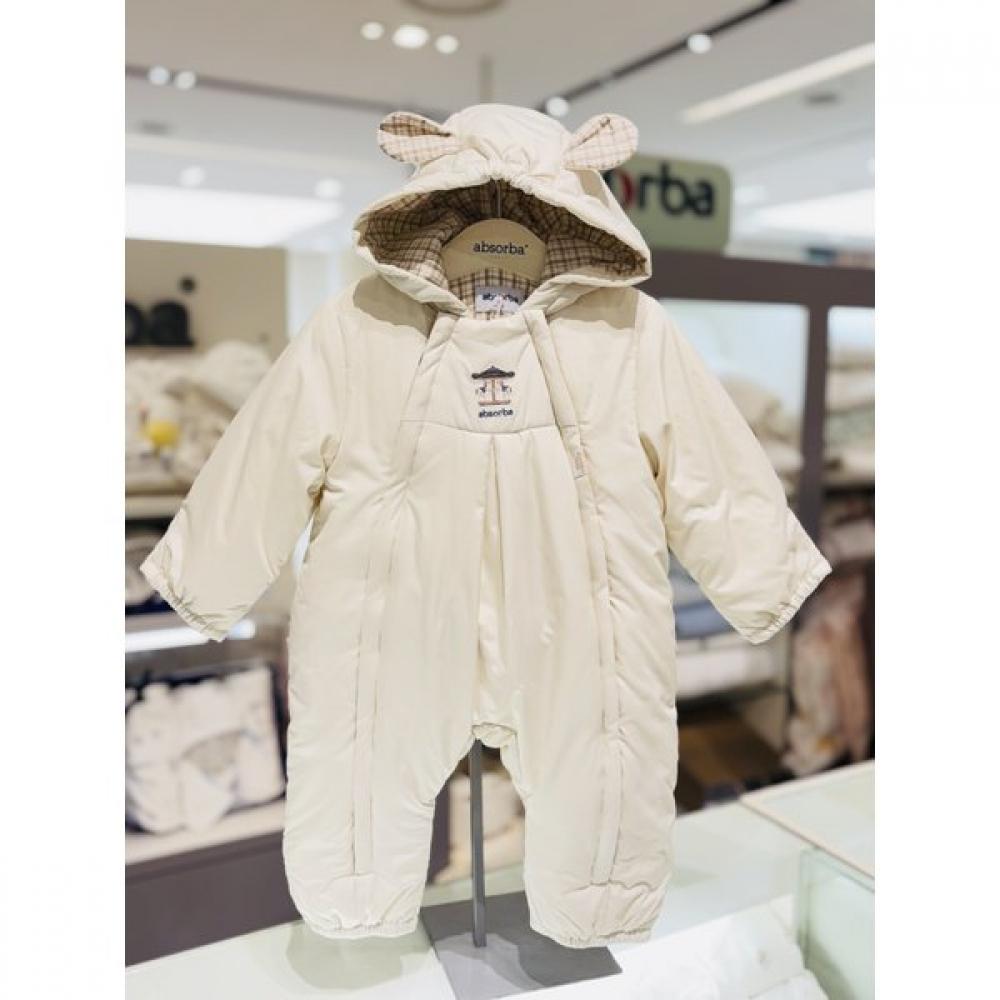 Absorba Mui Padded Space Suit Ivory A1122201 IVORY/75(3-6M)