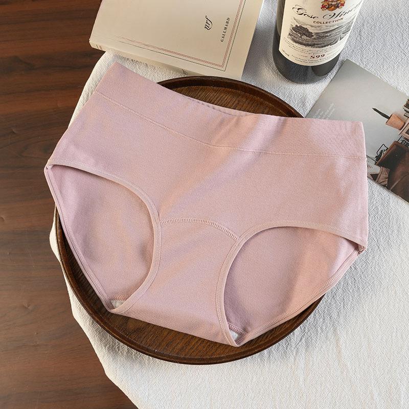 Ladies Spring Cotton Breathable 10A Antibacterial Extended Crotch Panties
