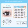 DIY Self-adhesive Lash Clusters Sweet Glue Free Fake Lashes False Eyelash Clusters  Makeup Tool