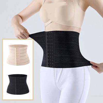 2 Stück Nahtloser Postpartum-Korsettgürtel Ultraleichter Gürtel Bodyformer Taillentrainer Shapewear Damen