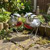 Handmade Scrap Metal Bird Statue Eco-friendly Recycled Bird Ornament Bird Art Figurine  Home Decor