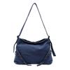 Large Capacity Denim Tote Bag Women's 2025 Winter New Casual Commuter Underarm Bag Simple Shoulder Messenger Bag