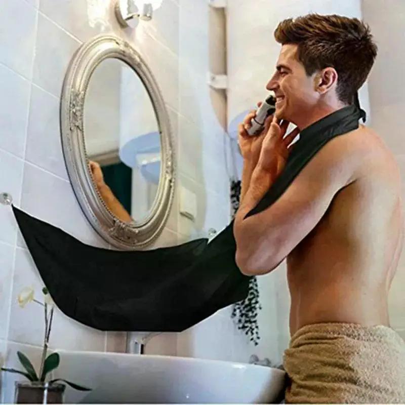 1/3/5PCS Male Beard Catcher Apron Shaving Cape Bib Hair Clean Shaver Grooming Protector for Men Bathroom Shaving Tool Gift
