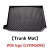 TPE Car Rear Trunk Mat For Jetour T2 Accessories 2023 2024 2025 Traveller Shanhai T2 Waterproof Anti-dirty Material Rubber Pad