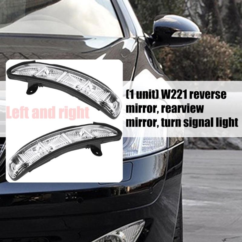 2198200621 Left/Right Rearview Mirror Indicator Lamp 2198200521 Rearview Turn Signal Light Easy Installation