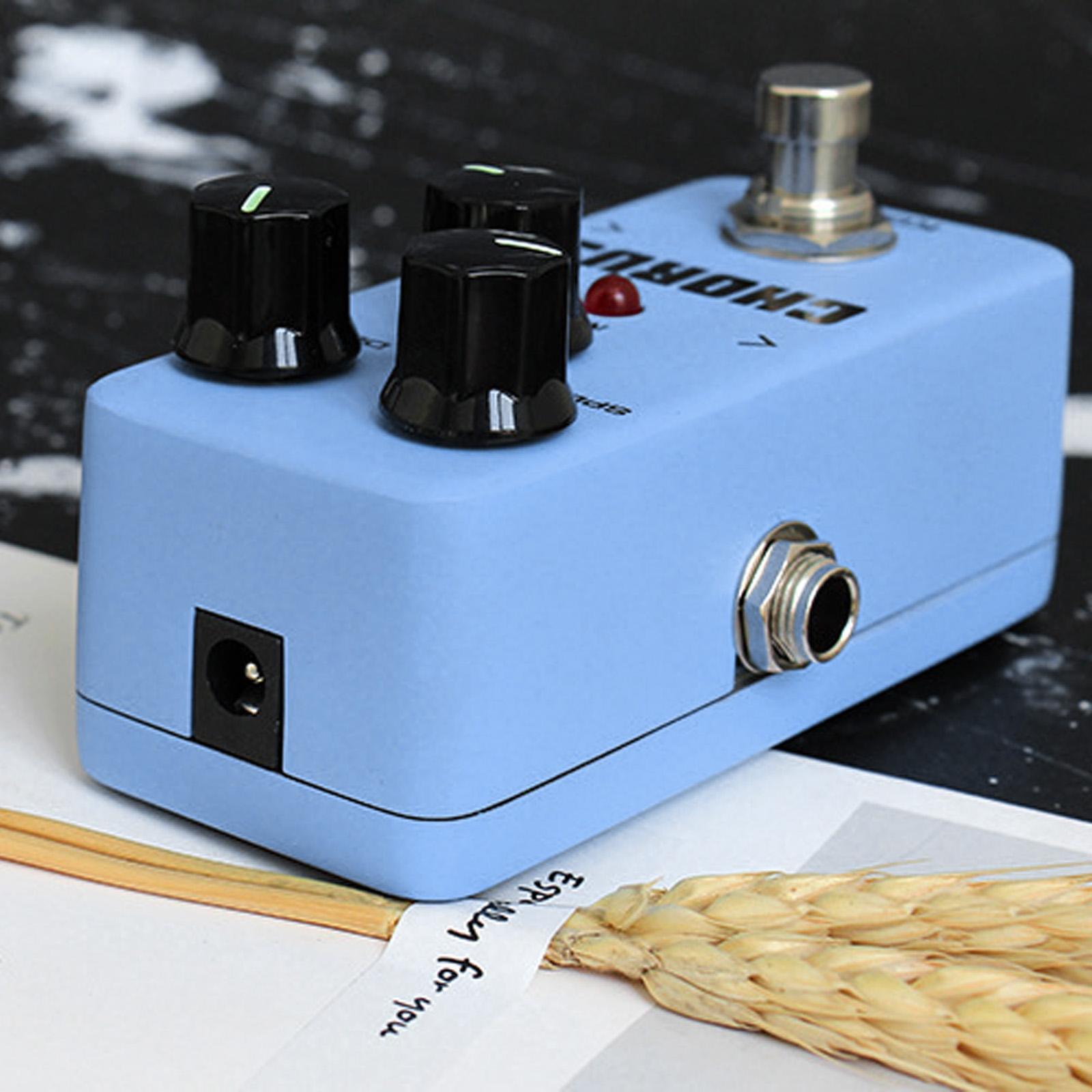 

KOKKO FCH2 CHORUS Electric Guitar Effect Pedal Portable Guitar Effector Single Electric Guitar Effect Pedal Analog Effect with Spee elsiusDepthC