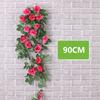 Hanging Artificial Silk Morning Glory Imitation Flower Vine Wedding Garden Decor Fake Plant Vibrantly Color Flower Wall Decor