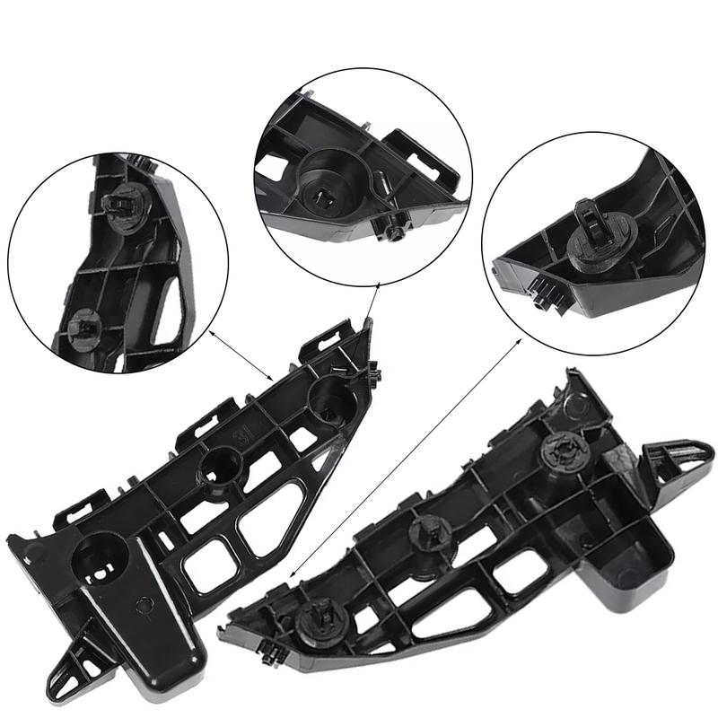 2PCS Front Bumper Bracket Support Left+Right Side For Toyota Prius V 2012 2013 2014 2015 2016 2017 2018 52116-47030 52115-47030