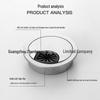 Round Desktop Cable Hole Cover for Wire Management (50, 53, 60mm)