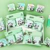 Cartoon Panda Sticky Note Paper 60Sheets Adheive Notes Pocket Notes Memo Pad Small Notepads for Writing Journaling