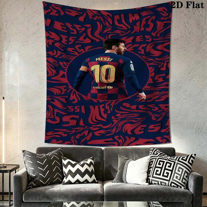Messi'S Unicef Collaboration Threepiece Set 1 Duvet Cover 2 Pillowcase Without Core Christmas Birthday Gift Duvet Cover And Pillowcase