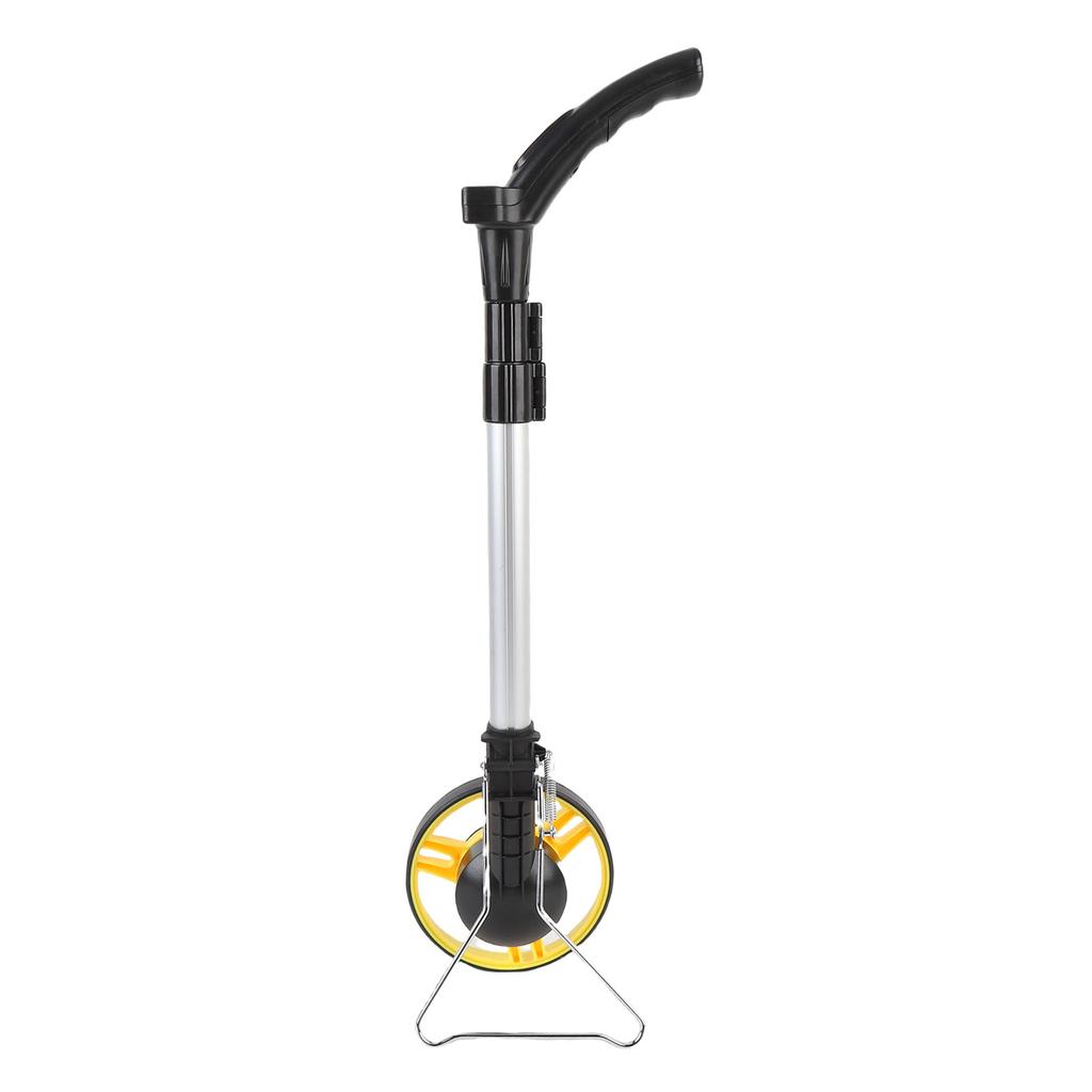 Digital Display Distance Measuring Wheel 99999.9M FT Folding Hand Push Roller Rangefinder with 5M Tape Measure