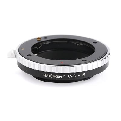 Concept Lens Mount Adapter G-Mount-Objektiv auf Sony E-Mount mit Fokusring K&F KF-CGE (Contax-Konvertierung)