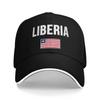 Casual Liberia Independence Day Baseball Caps Unisex Style Snapback Cap Daily Golf Adjustable Sun Hats