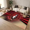 Personalized Crystal Velvet Carpet Bournemouth Football Pattern Non Slip Floor Rug