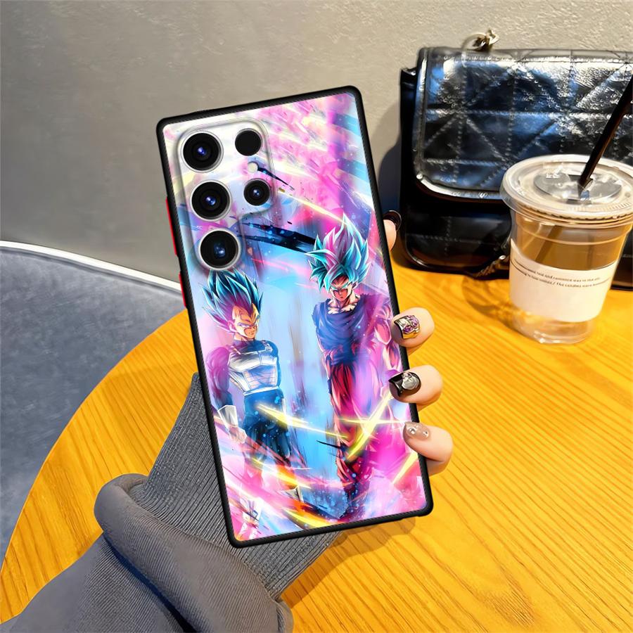 Dragon Ball Cool Goku Case for Samsung Galaxy S23 Ultra S21 S24 FE S9 S25 Edge S10 S20 S22 Plus Back Phone Cover