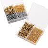 1Box/Lot 2-Grid Stainless Steel Lobster Clasps Open Jump Ring Sets For Diy Bracelet Necklace  Jewelry Making Accessories