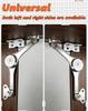 Xiaomi Lid Support Hinge In Satin Nickel Folding Lid Stay Hinge with Soft Close,Perfect for Toy Box/Drawer Window/Wardrobe/Cabinet Door