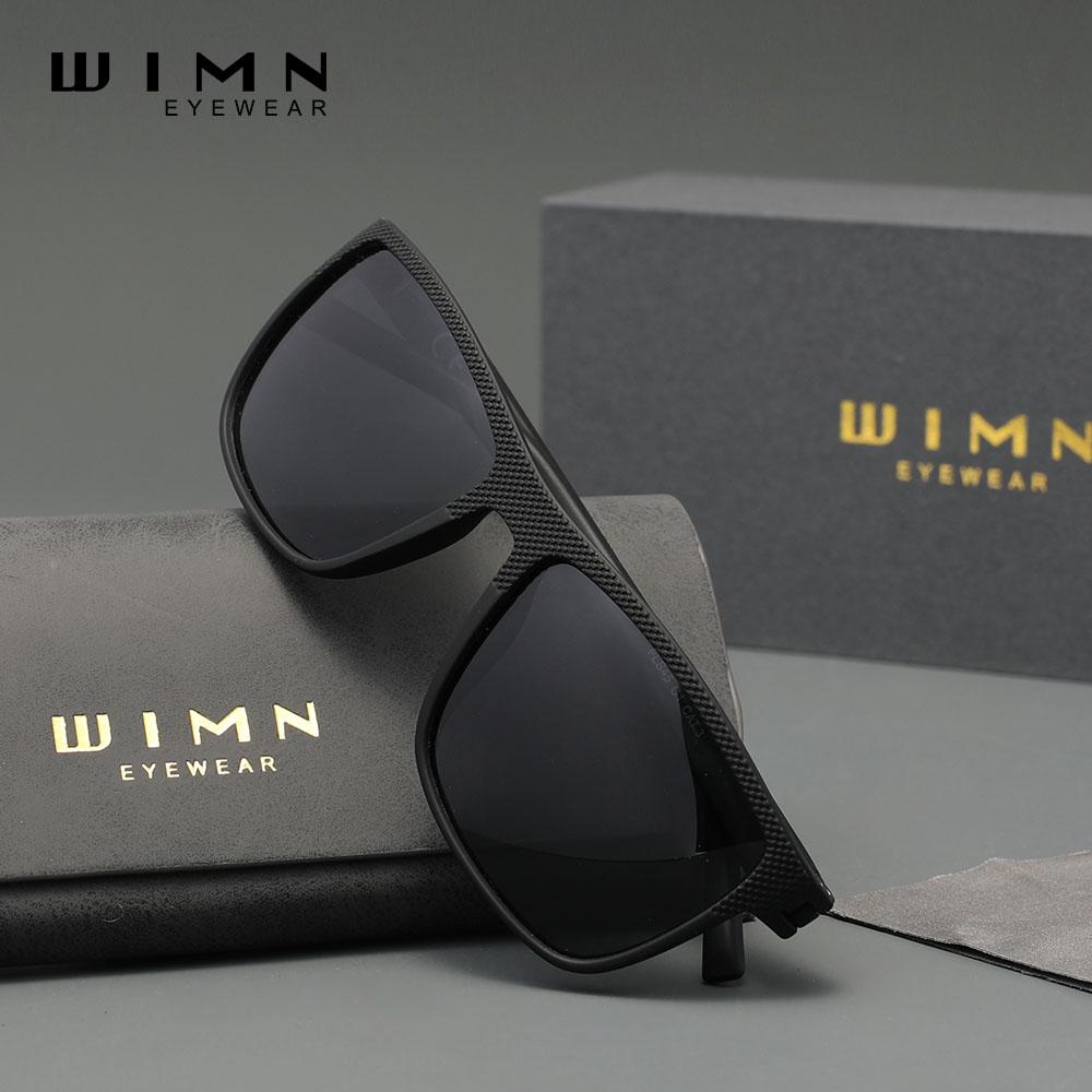 WIMN Sunglasses For Polarization UV400 TR90 High Quality Graininess Frame Daily Eye Protection Glasses