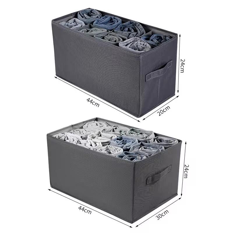 Jeans Schränke Kleider Organizer Hosen Aufbewahrungsbox Schrank Organizer Schubladen Unterwäsche Socken T-Shirt Kleiderschrank Aufbewahrungsorganizer