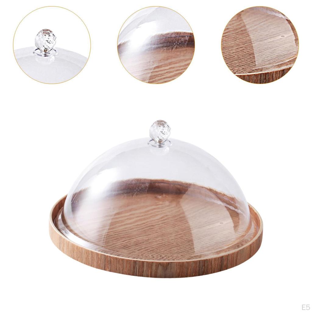 Kuchenständer mit Domplatte Serviertablett Dessertauslage für Feiertage