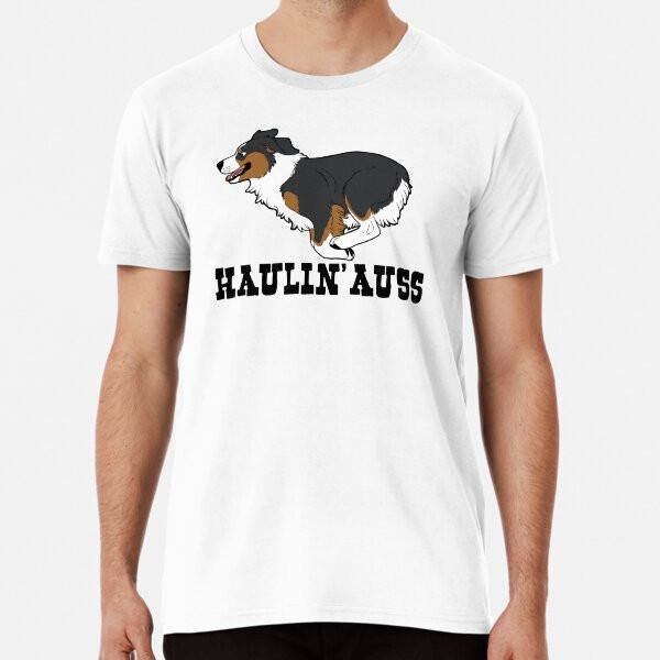 

HAULIN AUSS (black tri) Premium T-Shirt S to 5XL Made in the AU/USA T-Shirt S