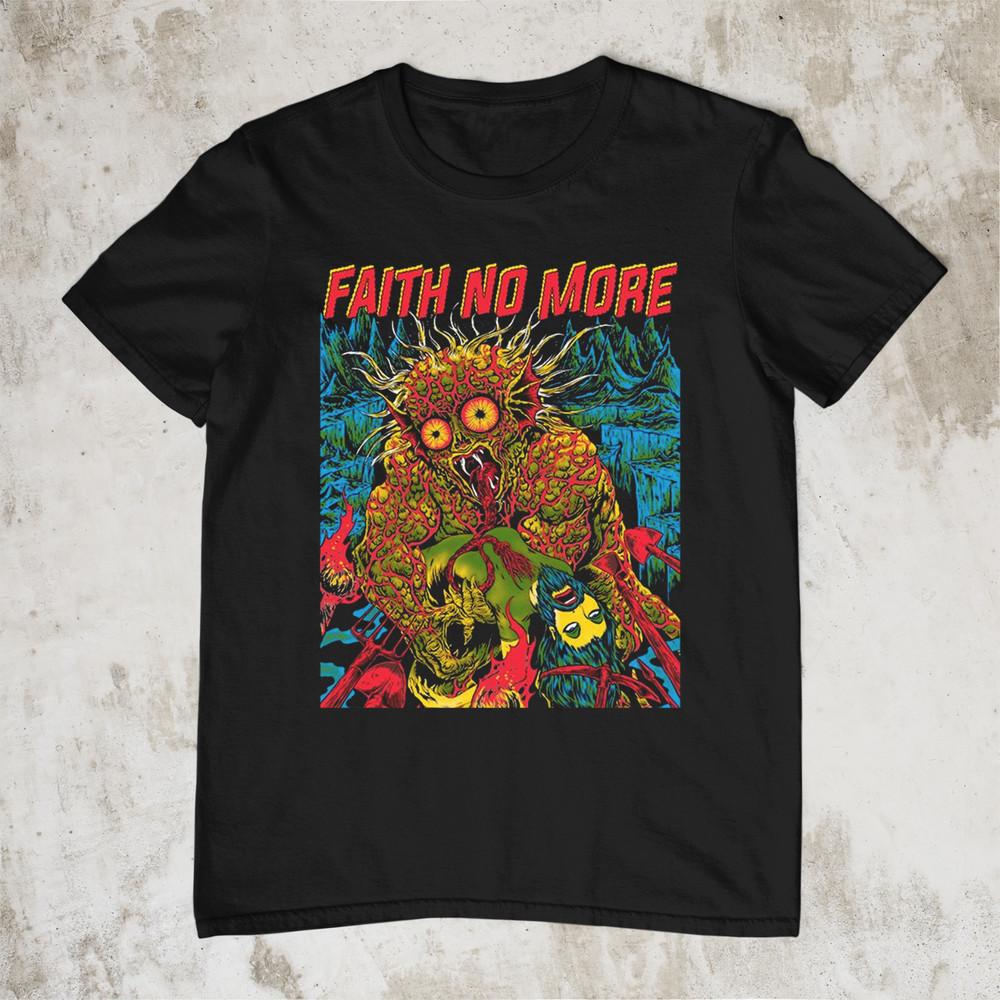 Faith No More Buenos Aires Gift For Fan All size Shirt Black FN675 Unisex T-Shirt L