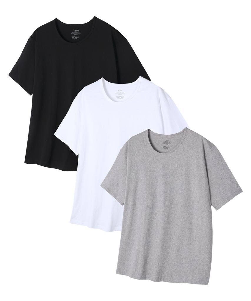 Noise [Refurb] Essential U-Neck Layered Short Sleeve T-Shirt - 3 Colors