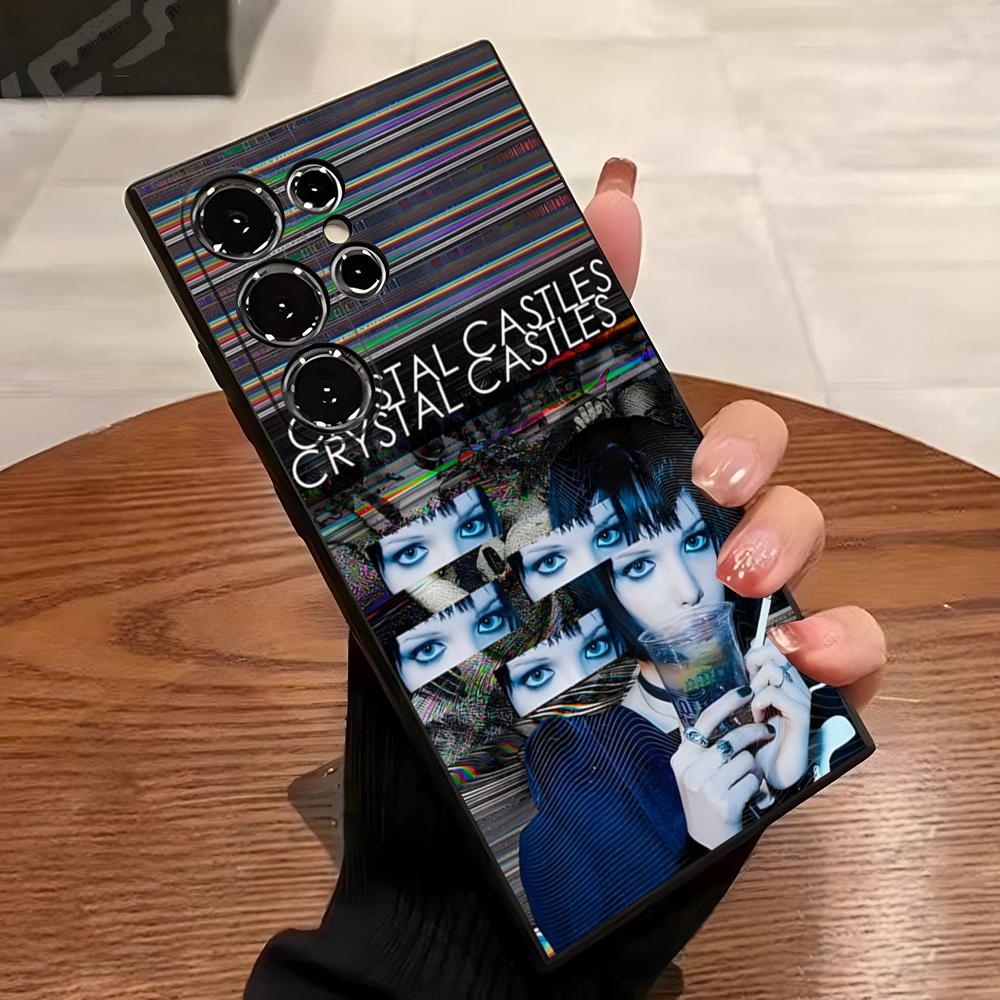 Band C-Crystal Castles Phone Case For Samsung S26 S25 Edge S24 S23 S22 S21 S20 Ultra Plus Fe Galaxy A54 A53 A34 A25 A16 Cover