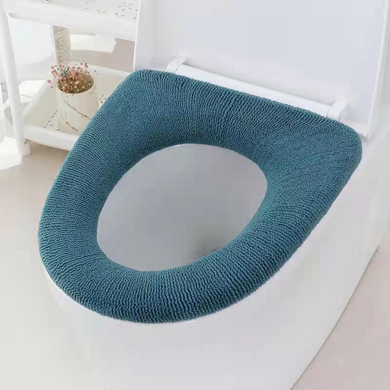 

Plush Universal Toilet Seat Cushion: Thick, Warm, Washable Winter Cover OPP Bag
