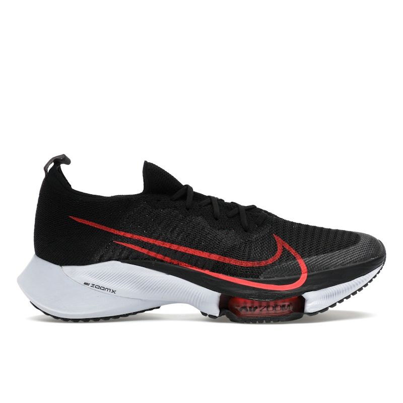 Nike Air Zoom Tempo NEXT% Flyknit Black Flash Crimson Men Sneakers CI9923-009