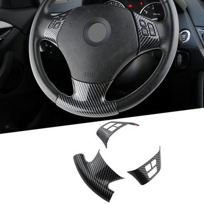 For BMW 3 Series E90 E92 E93 2006 - 2012 2010 2011 2012 2013 Steering Wheel Panel Sticker Cover Trim Interior Accessories