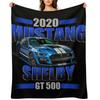 2020 Shelby GT 500 Wohndecke Decken für Sofas dekorative Flanell dünne Decken