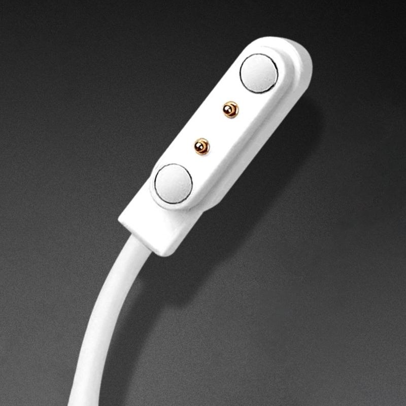 Cavo di Ricarica Rapida USB Porta Dati Adattatore Caricabatterie Dock Staffa Magnetica Supporto per 2 Pin per Smartwatch