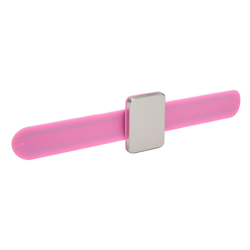 Magnetický šicí jehelníček Silikónový náramek se silným magnetem Bezpečný polštářek na zápěstí pro ruční kutily