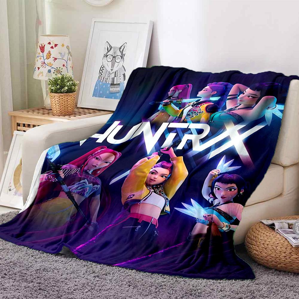 1 Stück Huntrix Flanelldecke [Gemütliche Überwurfdecke] Für Sofa, Bett, Reise, Camping, Wohnzimmer, Büro, Couch, Stuhl Und Bett