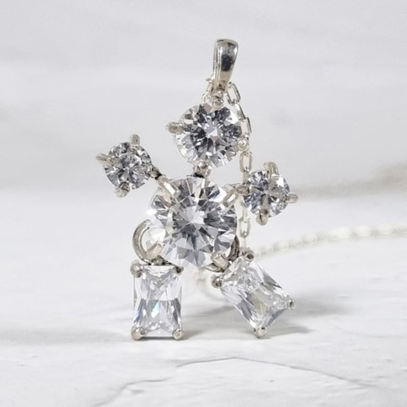 of the moon Crystal Ginger Man Necklace