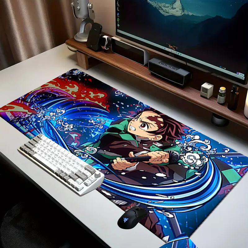 Nightmare Nezuko Slayer Mouse pad Office Desk Mat, Gaming Mouse Pad Mousepad, keyboard pad,Heavy-Duty Non-Slip Rubber Backing, Gift