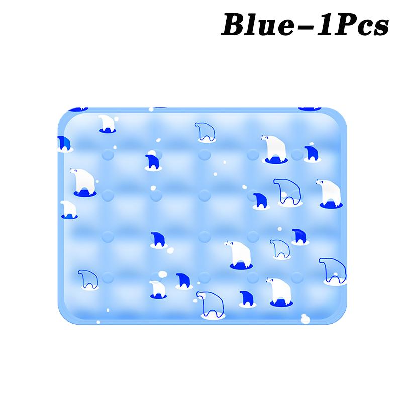 

Cooling Pet Mat Lightweight Durable Self Cooling Pad for Small Pets Dogs Cats Summer Chill Mat Reusable Non Slip 40x30cm