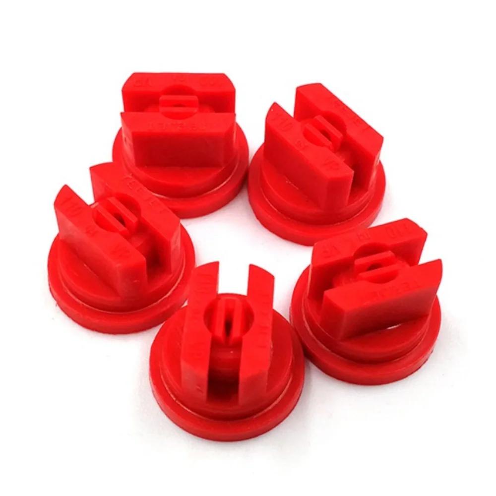 20PCS Agriculture Pesticide Spray Boom Jet Nozzle Tip High Pressure Flat Fan Shape Knapsack Sprayer Nozzle Angle110 Plastic