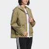 Adidas Neo Gsg Cb Wb 1 Casual Sports Hooded Loose Jacket Women Jacket Green HM7439