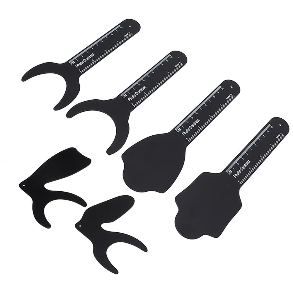 Portable Palatal Contraster Metal Oral Black Background Board  For Dental Photography