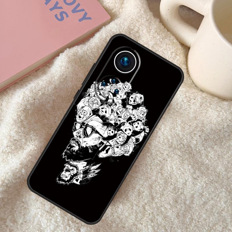 

MiyaGi Andy Panda Case For Honor X9c X8a X8b X9b X9a X8 X9 50 70 90 Lite Honor 200 Lite Magic 5 6 7 Pro Coque Honor X8 5G