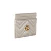 Gucci GG Marmont Gold Logo Leather Card Holder Women Accessories Light-Beige 443127-DTDHT-1712