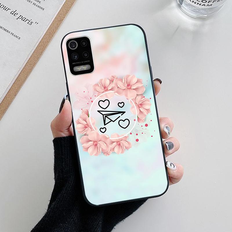 

For LG K52 Q52 K62 2020 Phone Case Stylo6 K71 Lovely Panda Cartoon Painting Soft Siliocne Coque For LG Stylo 6 K71 Cover Bumper For LG K62