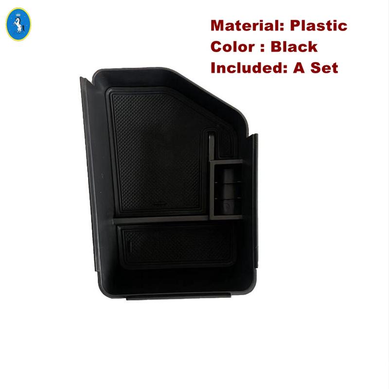 For Kia EV6 GT LHD   Car Storage Box Car Central Armrest Storage Box Organizer Center Armrest Container Box Accessories