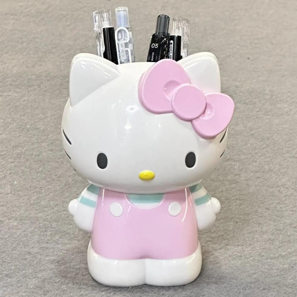 

Sanrio Hello Kitty My Melody Подставка для ручек Мультяшная Канцелярия Органайзер для кистей для макияжа Настольное украшение Рождественское украшение Подарки
