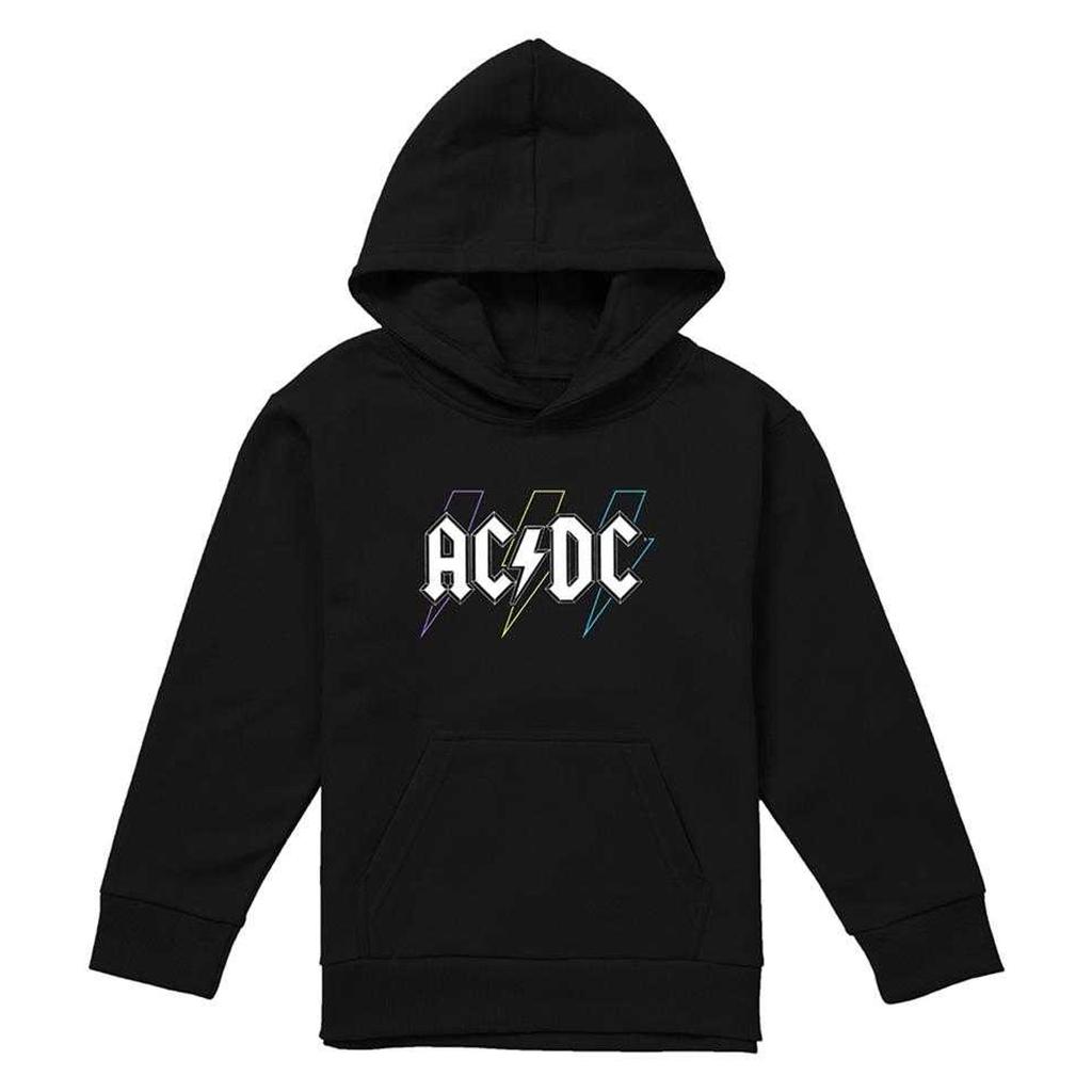 AC/DC Childrens/Kids Pastel Bolts Pull Over Hoodie