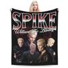 Buffy Spike Throw Blanket for Couch  Soft Fuzzy Plush Blanket 50x60 Inch Multiple Sizes Bedspreads for All Seasons